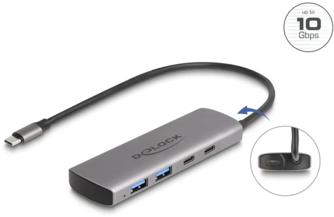 Delock 64299 USB Hub 10 Gbps