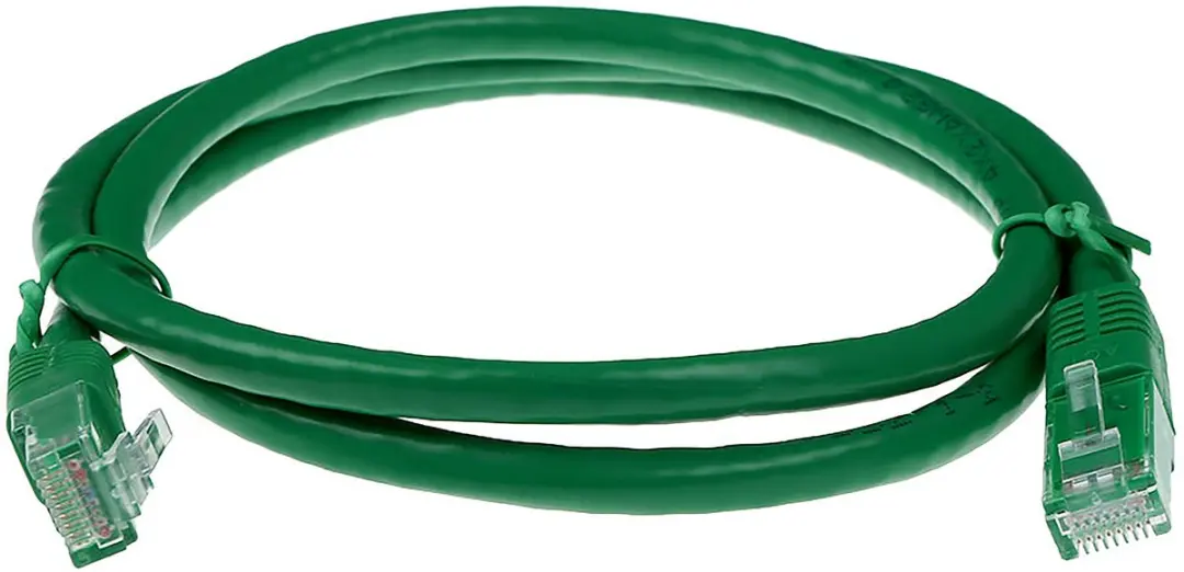 ACT Groene U/UTP CAT6A Patchkabel 1m - RJ45