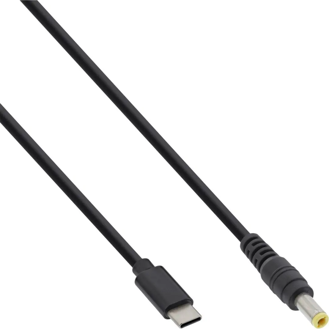 InLine USB-C naar 5,5x2,5mm Notebook Laadkabel 2m