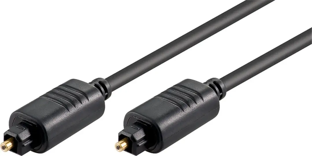 Goobay Optische Toslink Kabel 5mm - 1,5m - Verguld - 10 Stuks