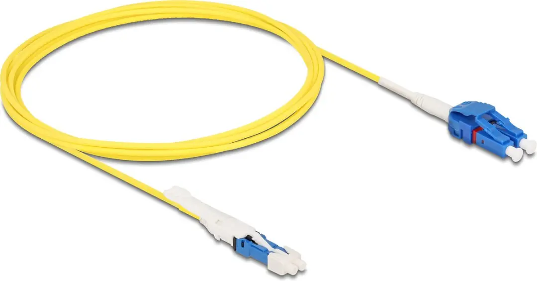 Delock Optische Kabel CS naar LC Duplex Singlemode OS2 Uniboot 1m