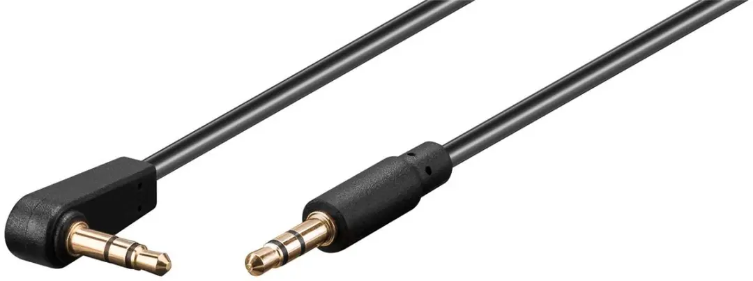 Goobay 3,5mm Jack Stereo Audio Kabel - Haaks - 3m - 10 Stuks