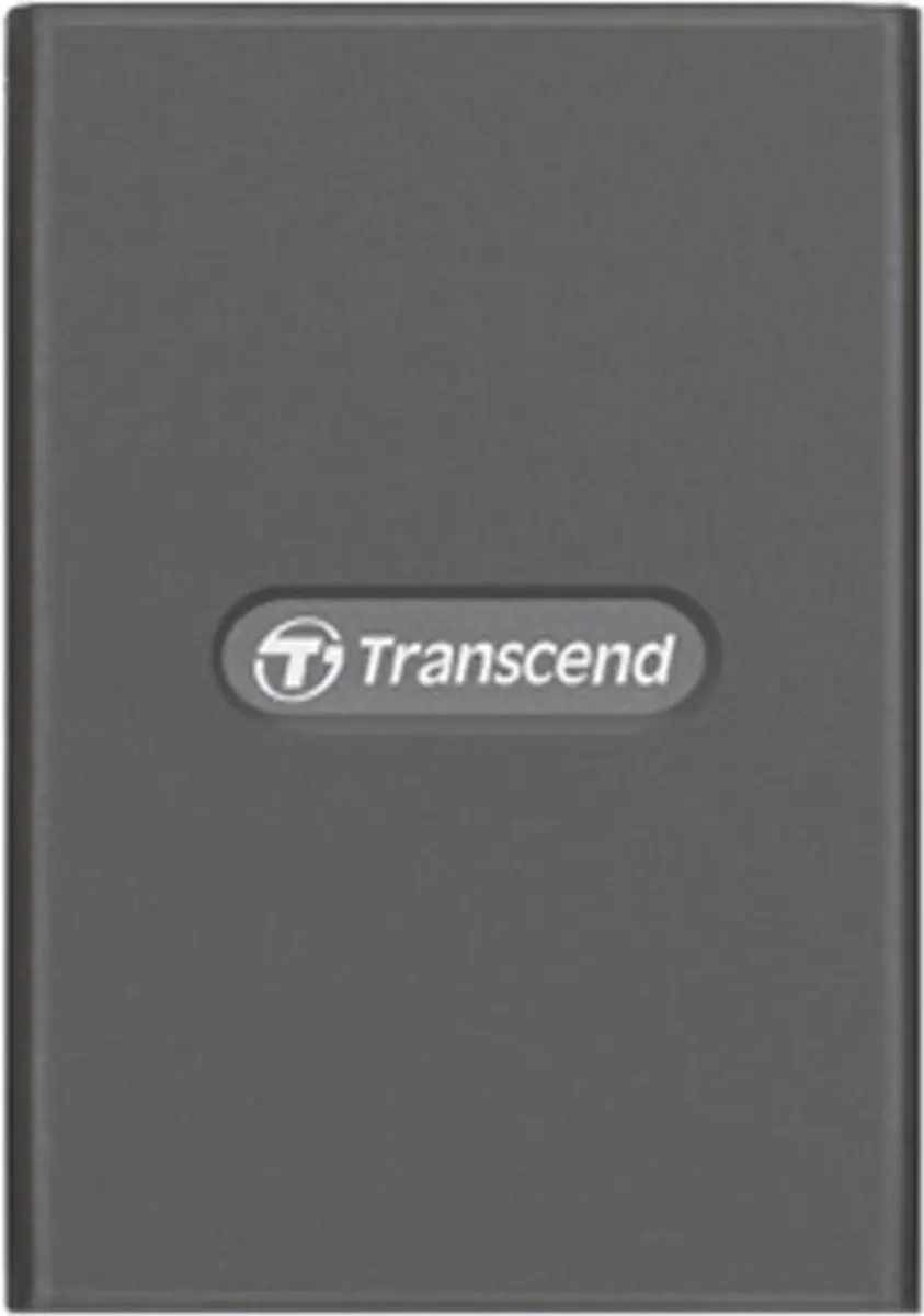 Transcend RDE2 Geheugenkaartlezer - Grijs