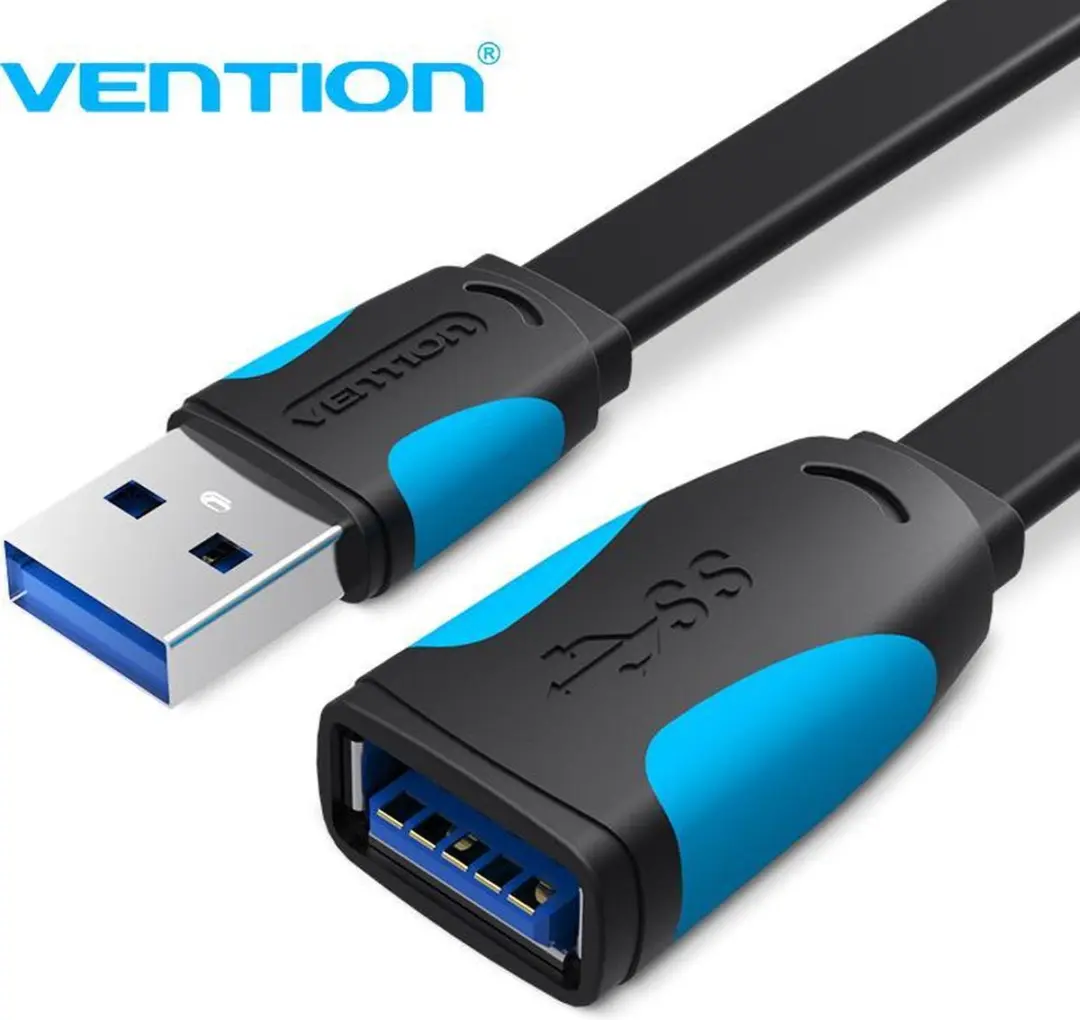 Vention USB Verlengkabel 3m - Zwart