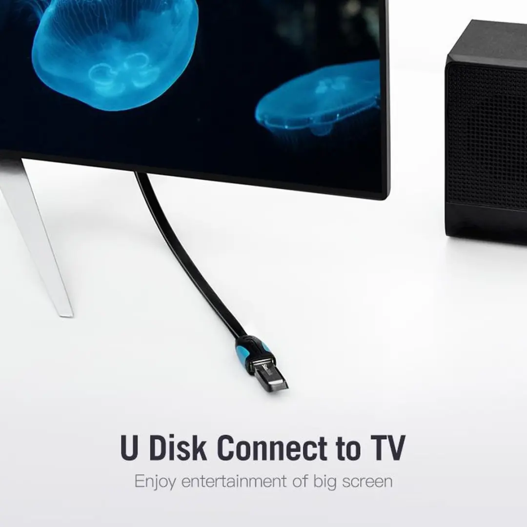Vention USB Verlengkabel 3m - Zwart