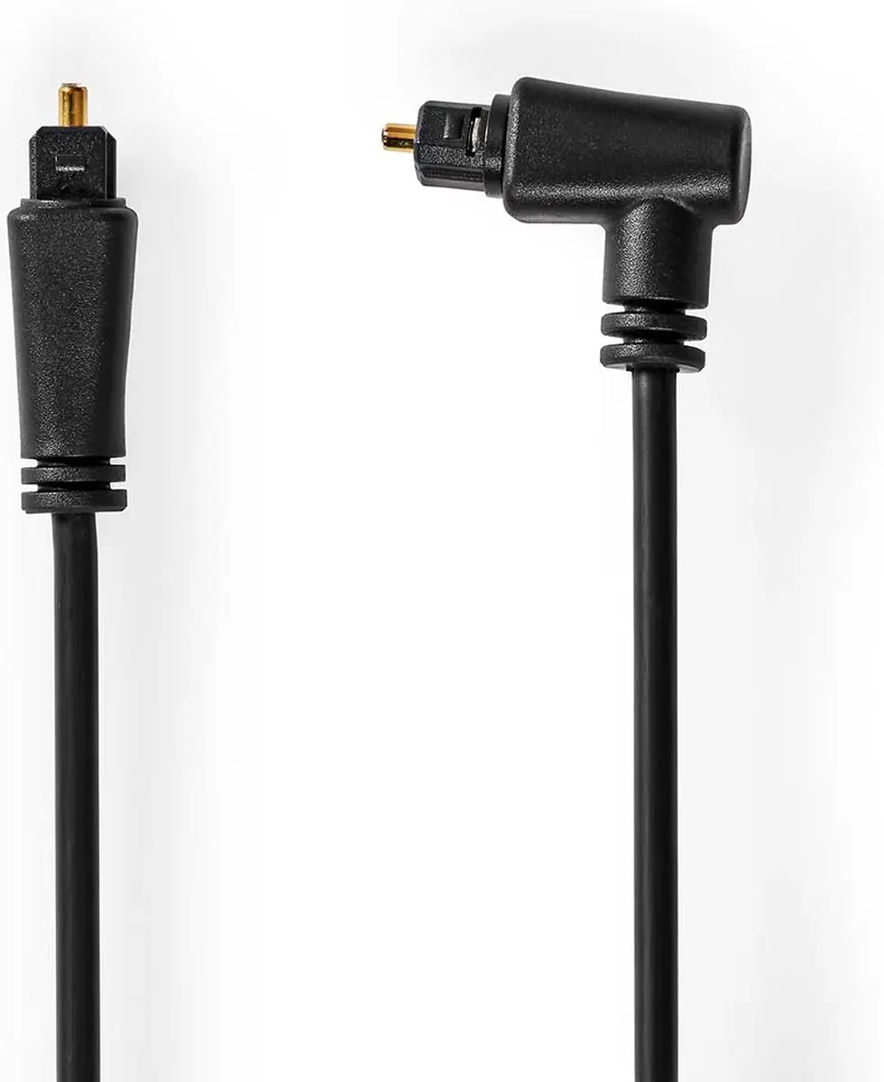 Nedis Optische Audiokabel CAGP25200BK10 - TosLink - 1.0m - Zwart