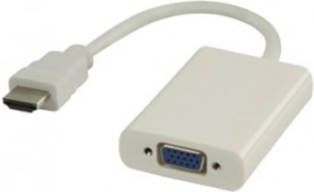 Goobay HDMI naar VGA Adapter Full HD 60Hz - 10 Stuks - Wit
