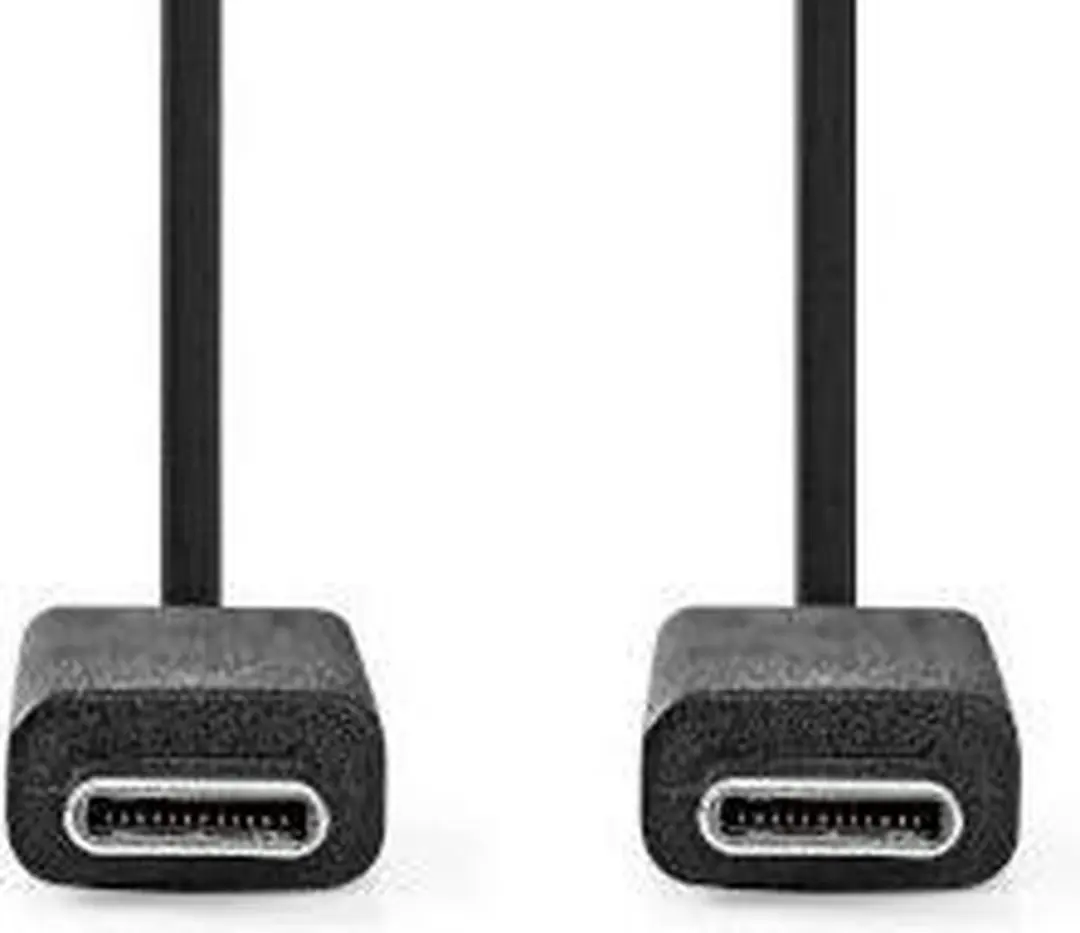 Nedis USB 3.2 Gen 2 USB-C Kabel 1m - Zwart