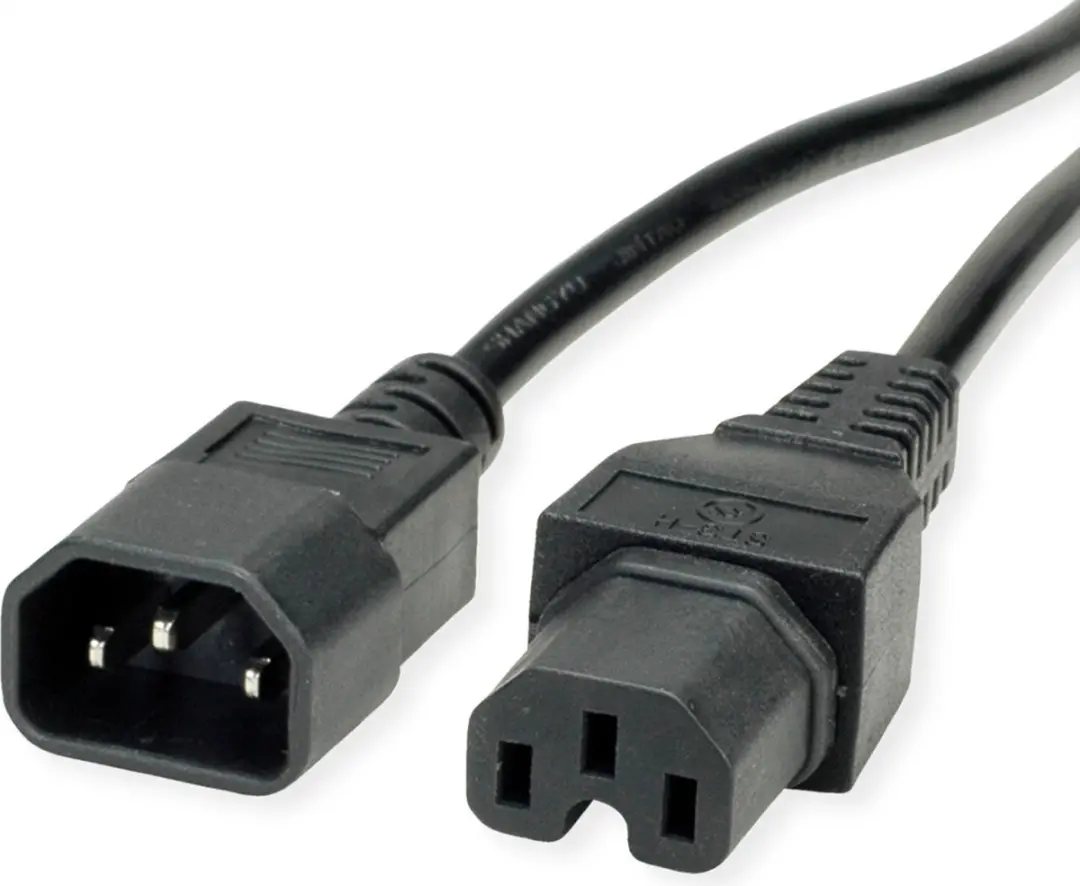 Value IEC320/C14 naar C15 Stroomkabel