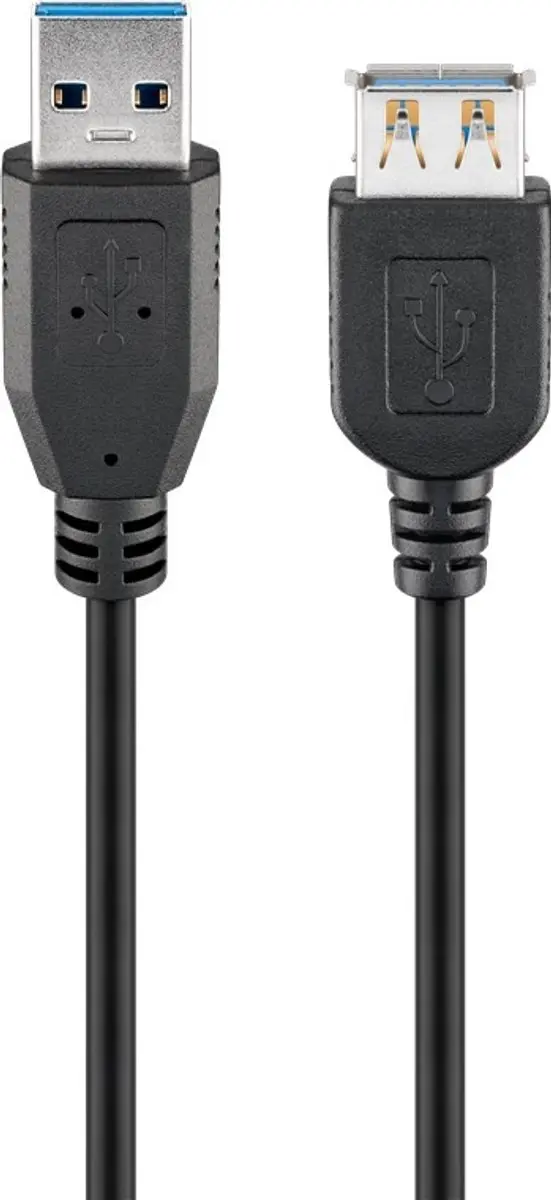 Goobay USB 3.0 Extensiekabel 1.8m - 10 Stuks