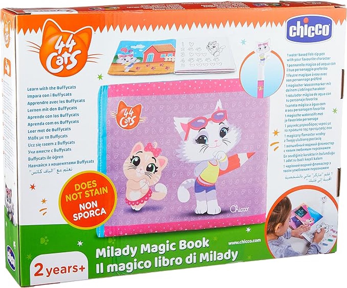 Chicco 09938-00 Milady Magisch Waterkleur boek