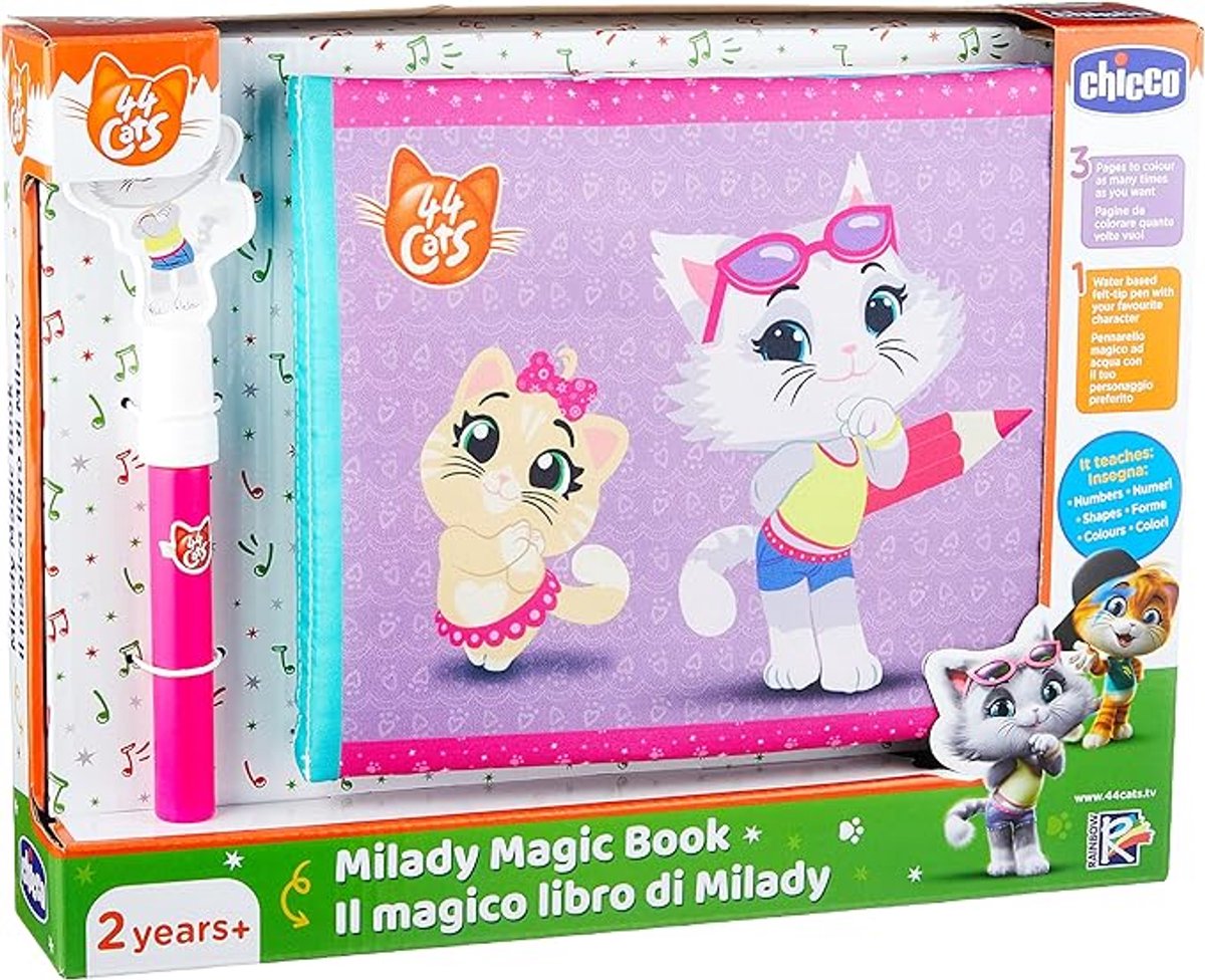 Chicco 09938-00 Milady Magisch Waterkleur boek