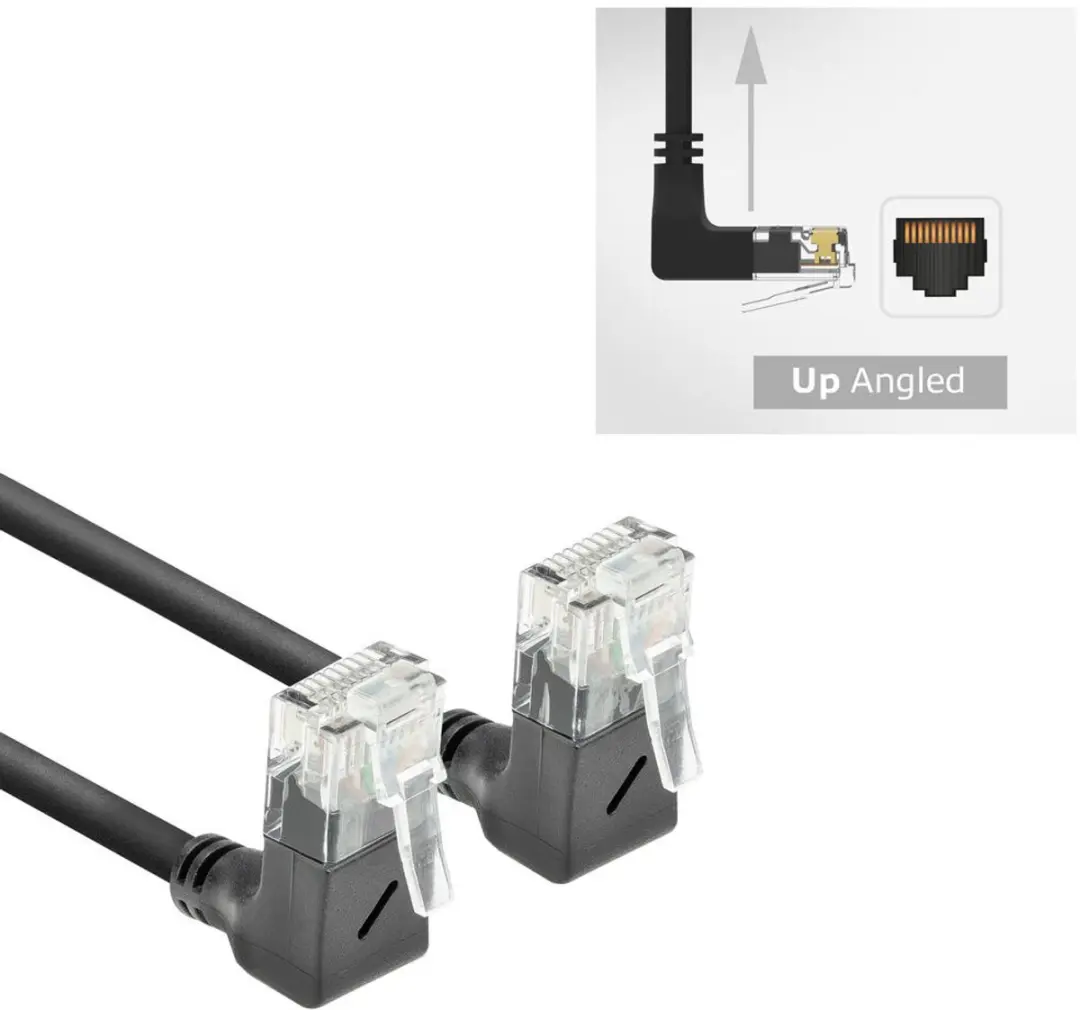 ACT DD6900 Patchkabel CAT6A U/UTP 0,5m