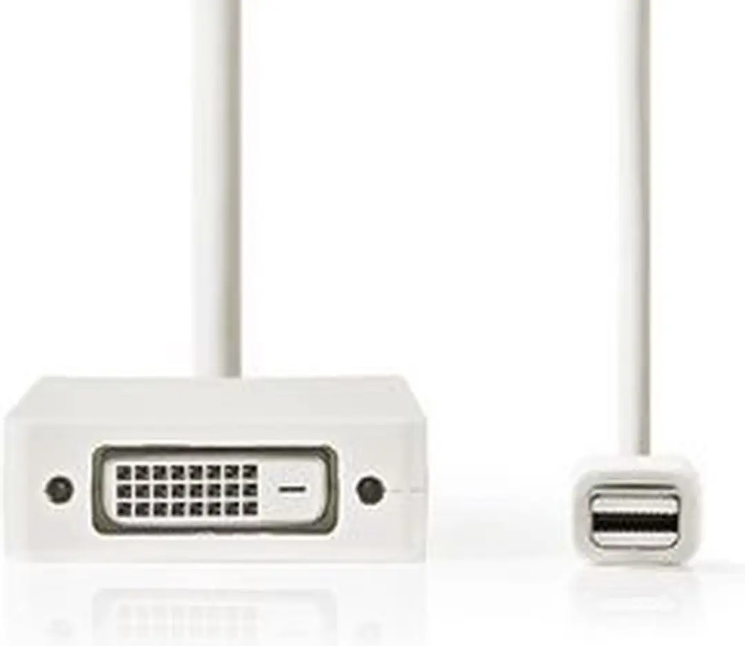 Nedis Mini DisplayPort-Kabel CCGP37465WT02 - 21.6 Gbps - Wit