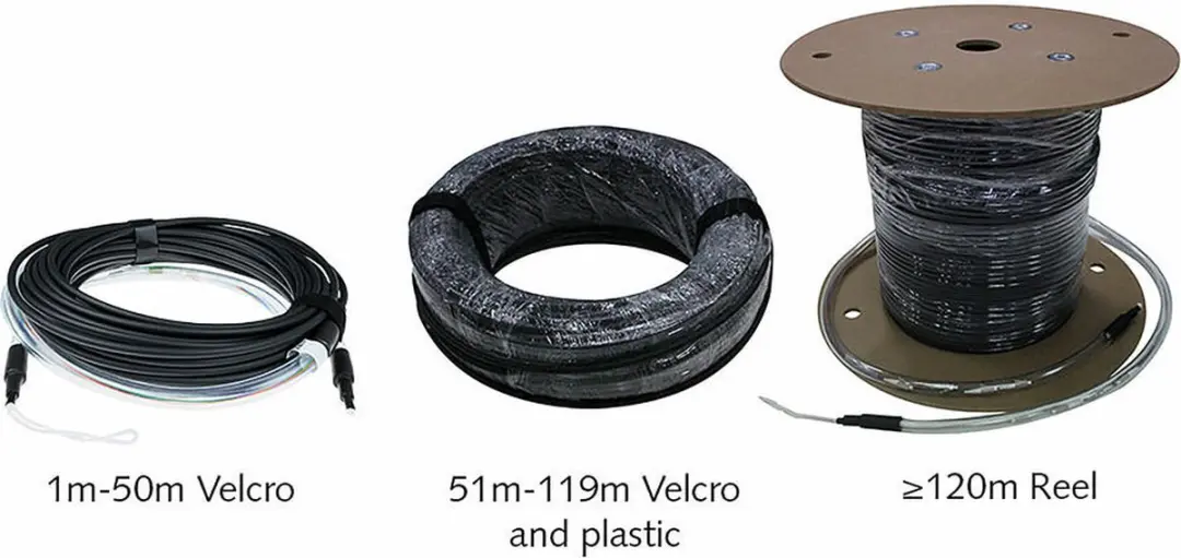 ACT 100m Multimode OM4 50/125 Kabel - 24-voudig LC Zwart