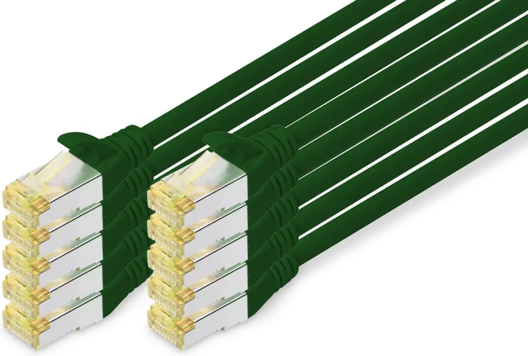 Digitus DK-1644-A-005-G-10 Netwerkkabel Cat6a 0,5m