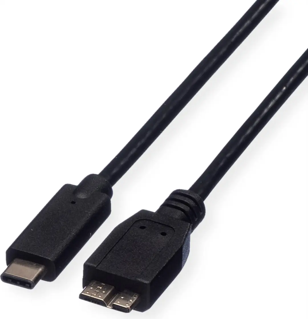 Roline USB 3.2 Gen 1 Kabel C-Micro B M/M 0,5m