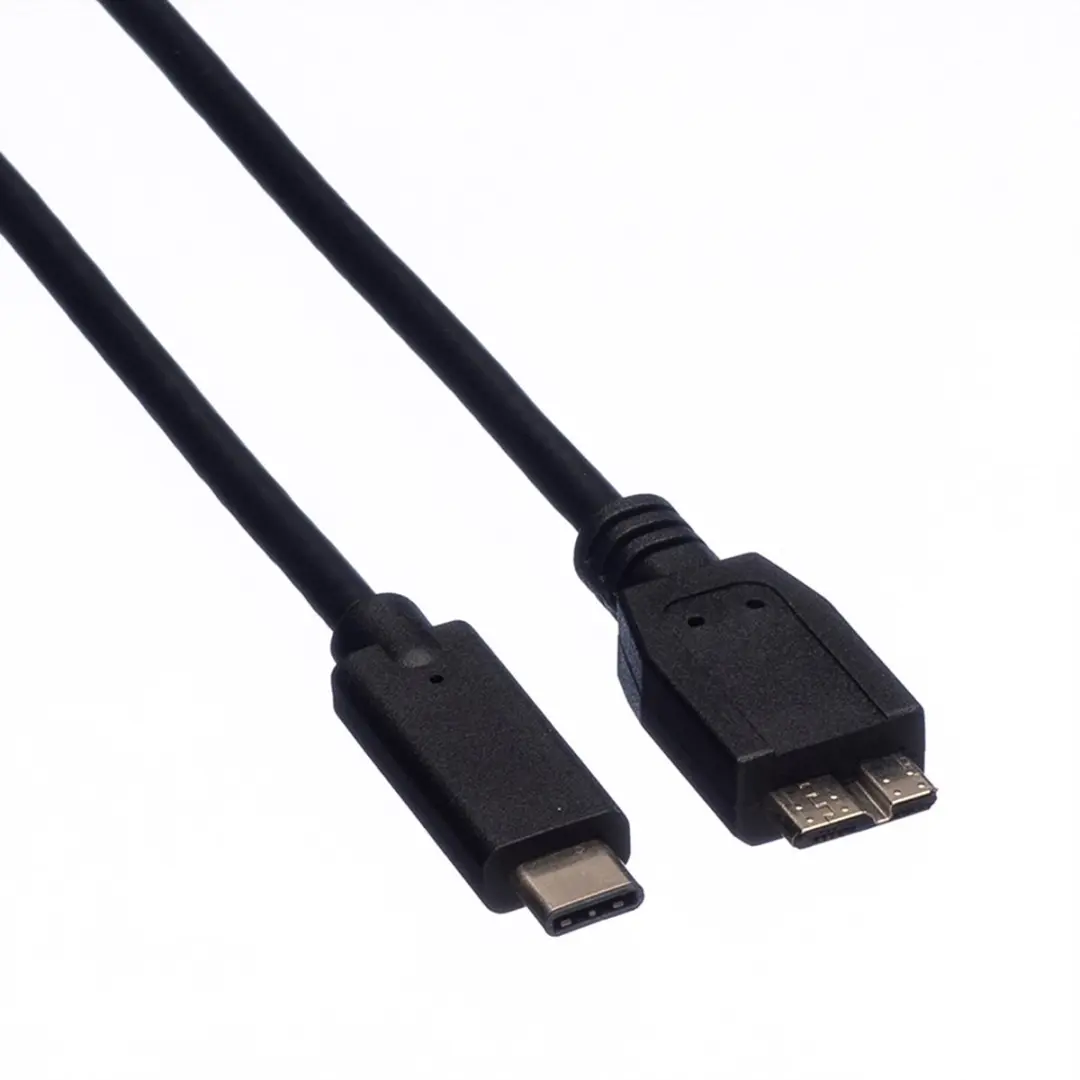Roline USB 3.2 Gen 1 Kabel C-Micro B M/M 0,5m
