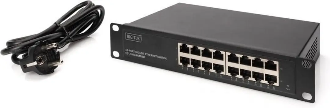 Digitus DN-80115 Netwerk Switch 16 Poorten 10/100/1000 Mbit