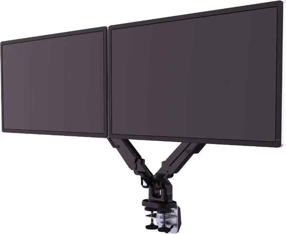 Desq Dubbele Monitorarm 1722.09 - 2 Schermen - Zwart