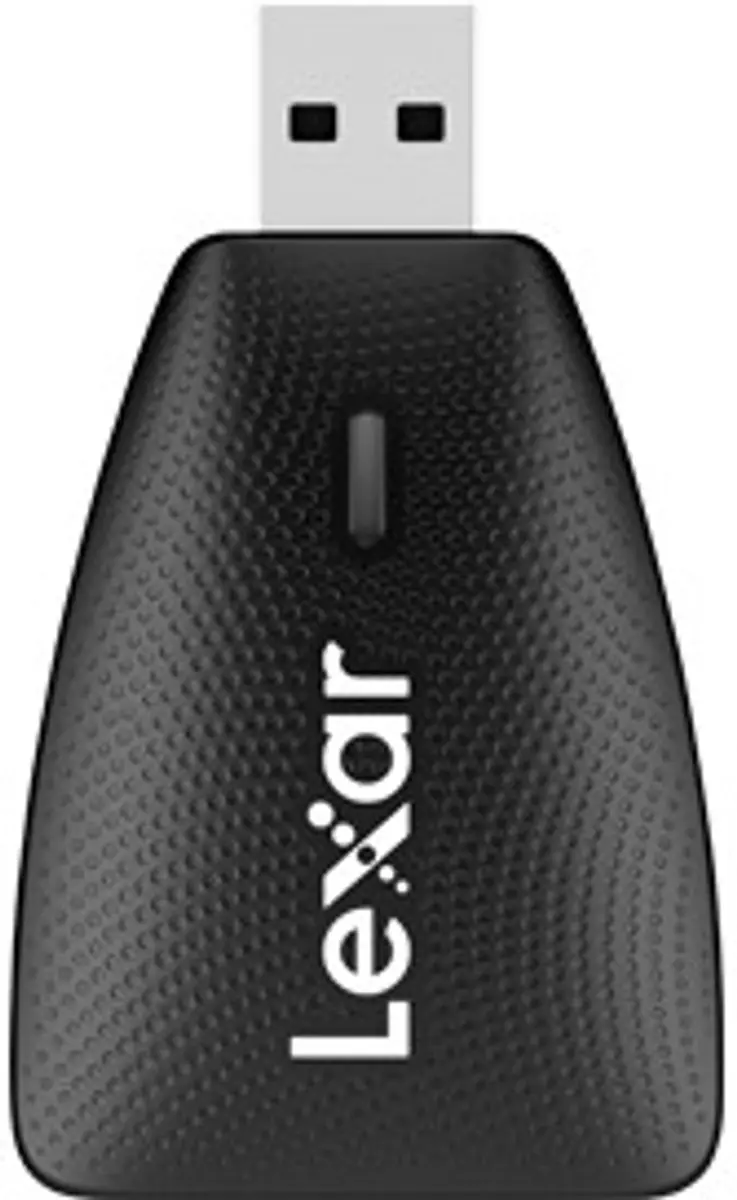 Lexar Multi-card 2-in-1 USB 3.1 Reader 50900274 - Zwart