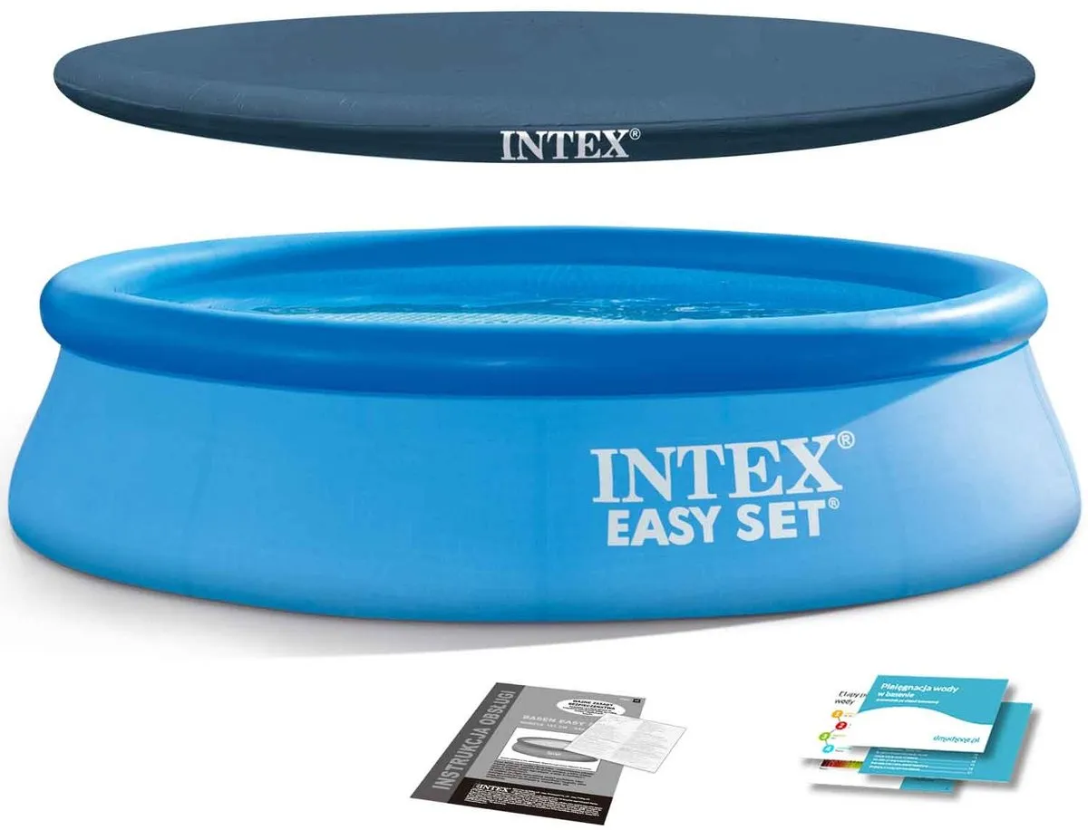 Intex Tuinuitbreidingszwembad 244x61cm Blauw