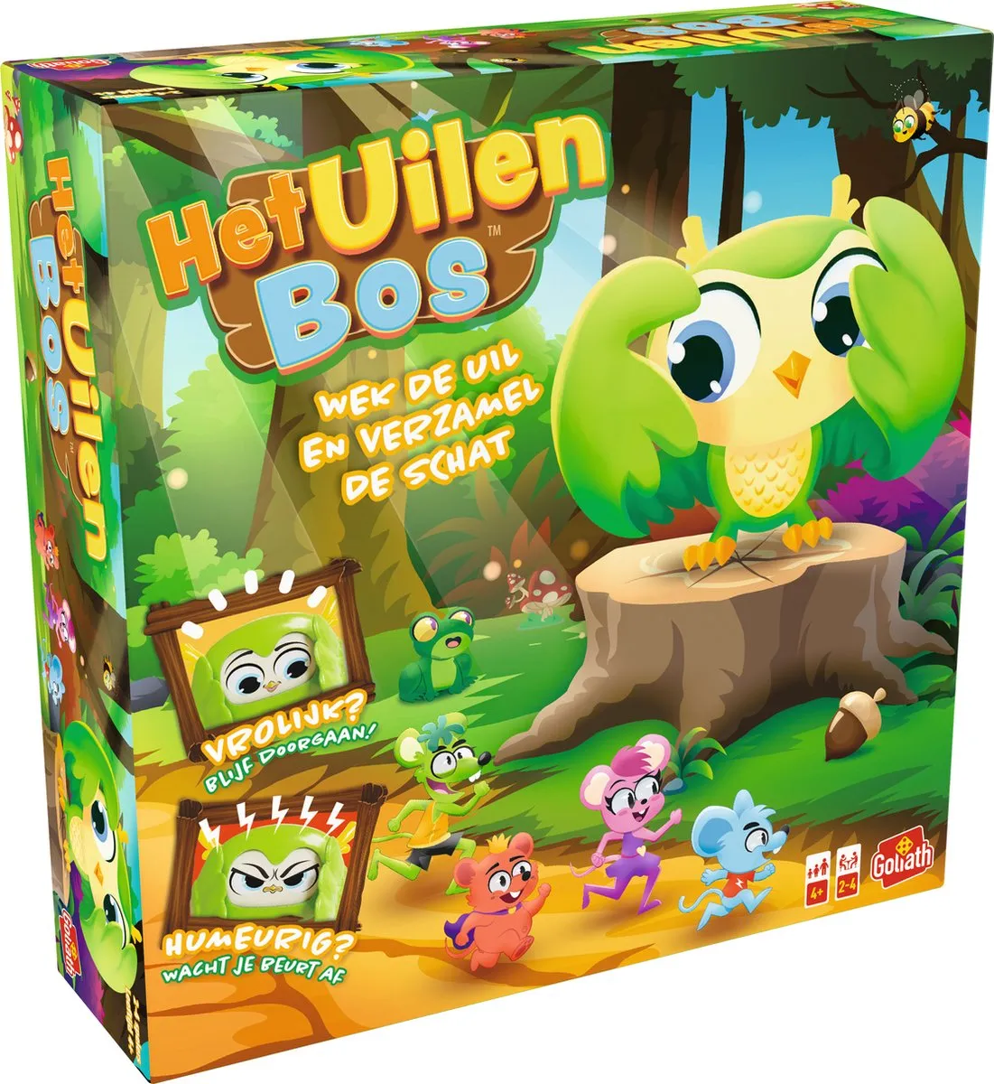 Goliath Het Uilenbos Actiespel - Bordspel 930950 - 2-4 Spelers