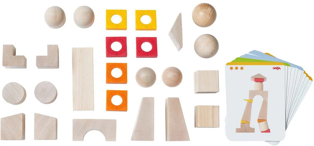 Haba 3D Compositiespel Scheve Torens 401016 - 2-4 Spelers