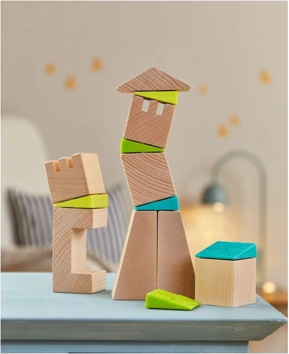 Haba 3D Compositiespel Scheve Torens 401016 - 2-4 Spelers