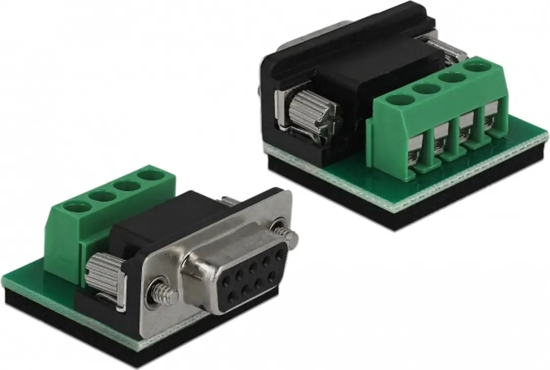 Delock RS-232 naar RS-485 Converter 62919 - Zwart