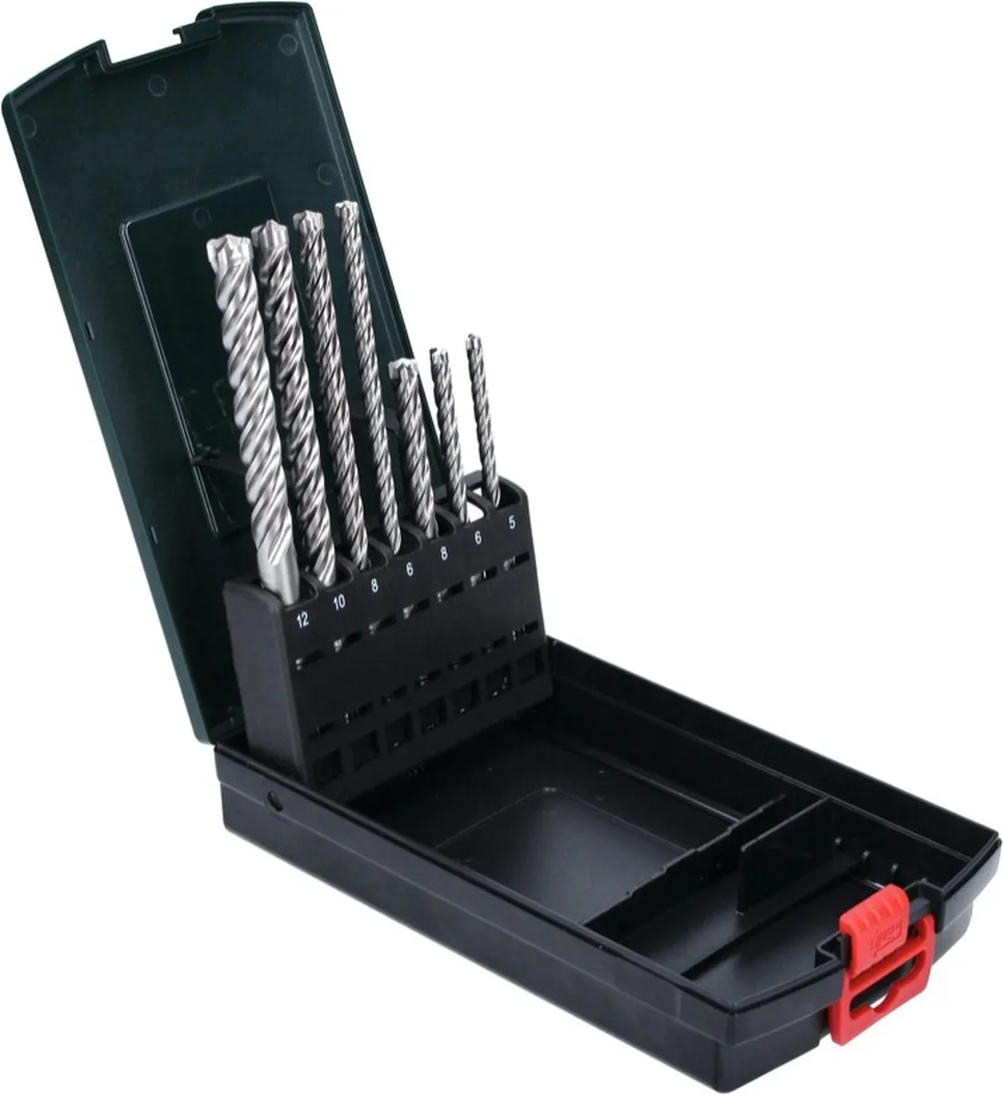 Metabo SDS Plus Boorset 7-delig - 5/110 t/m 10/160mm