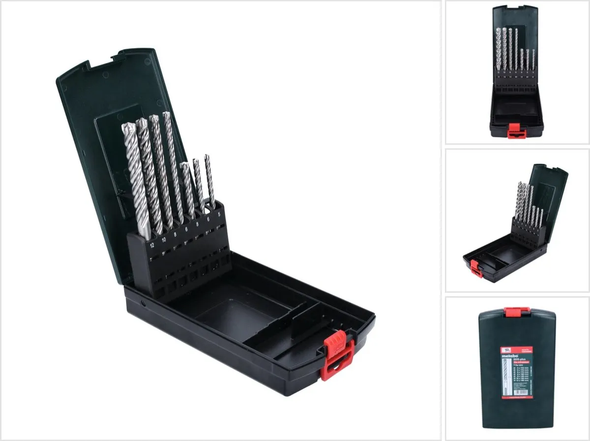 Metabo SDS Plus Boorset 7-delig
