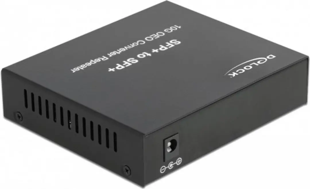 Delock 86472 Media Converter 10GBase-R SFP+ - Zwart