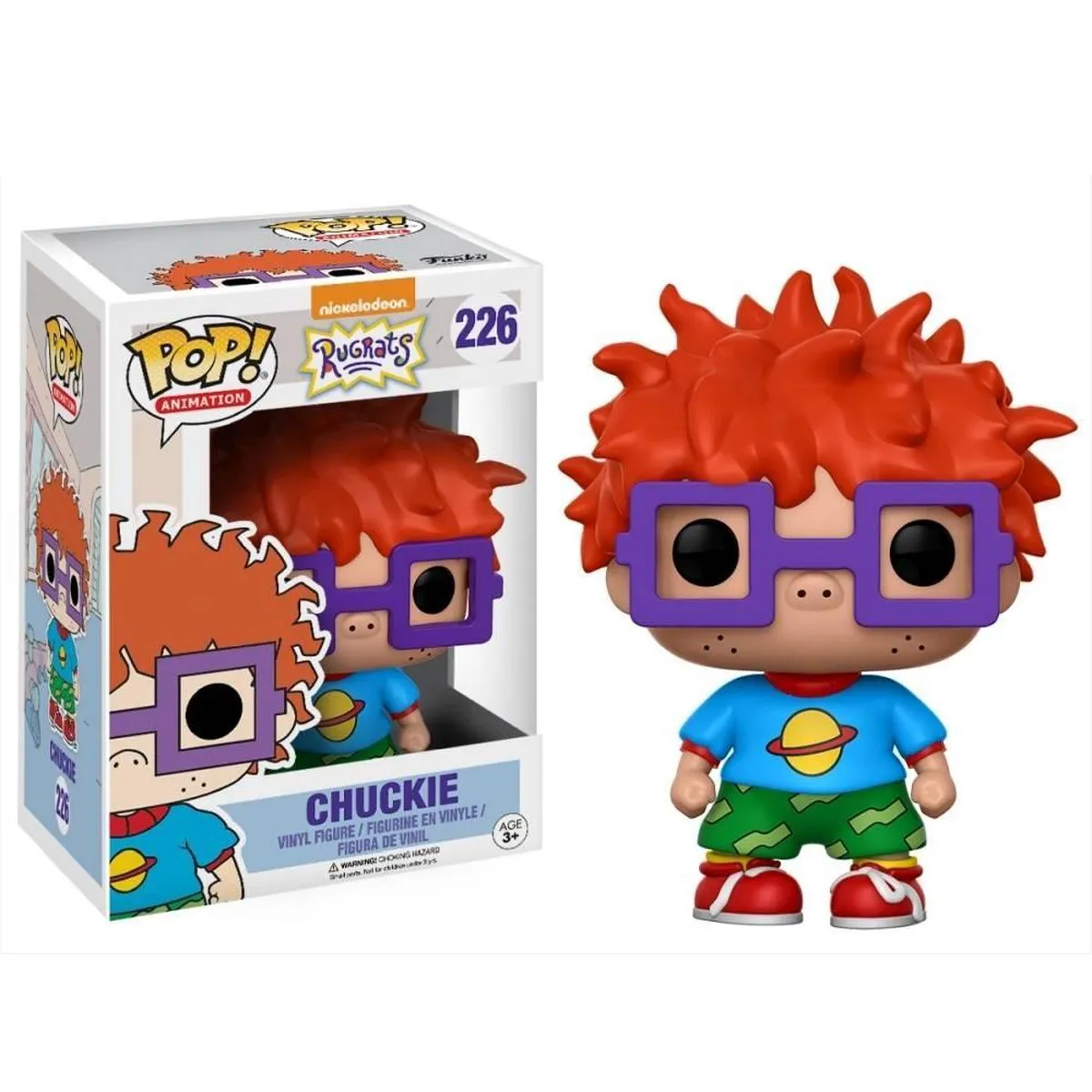 Funko POP! Chuckie Finster Rugrats Figuur 10cm - Multi - afbeelding 2 van 4