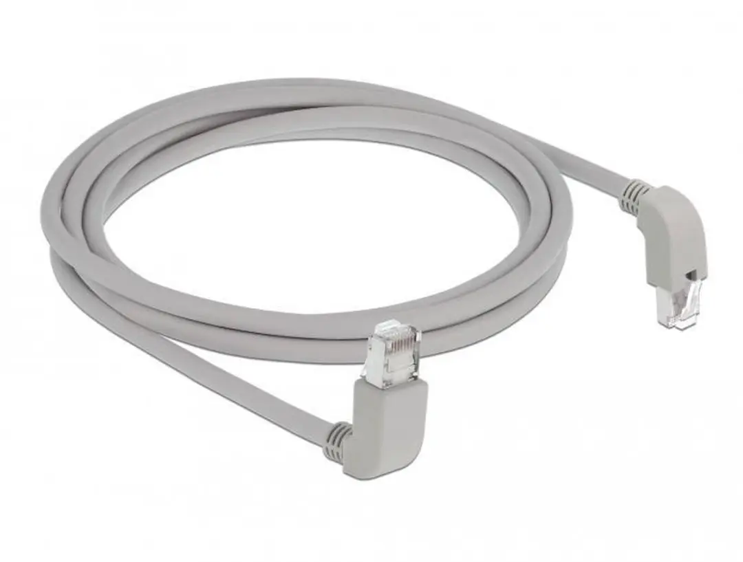 Delock S/FTP CAT6a Netwerkkabel 10Gbps - 2m - Grijs