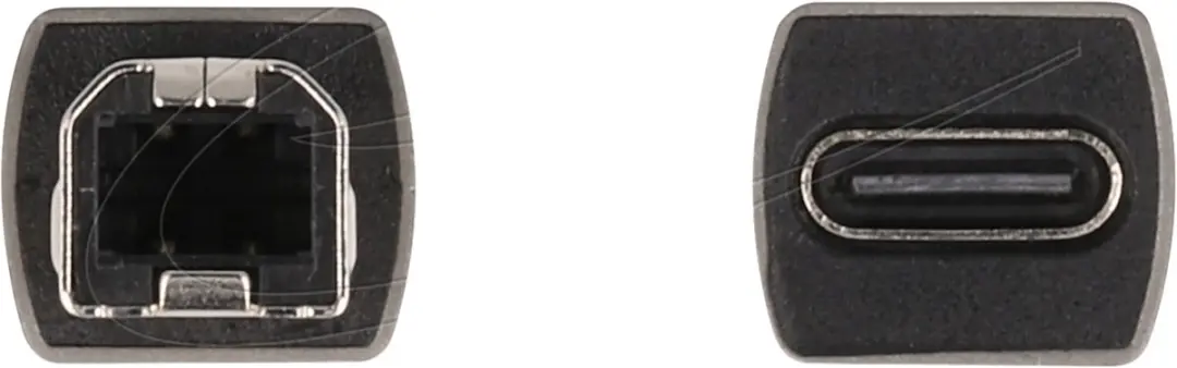 Delock USB 2.0 Type-C naar Type-B Adapter - Antraciet
