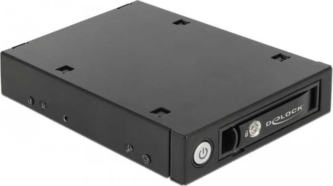 Delock 47232 3.5" Mobile Rack - U.2 NVMe/SATA/SAS SSD/HDD - Zwart - afbeelding 6 van 6