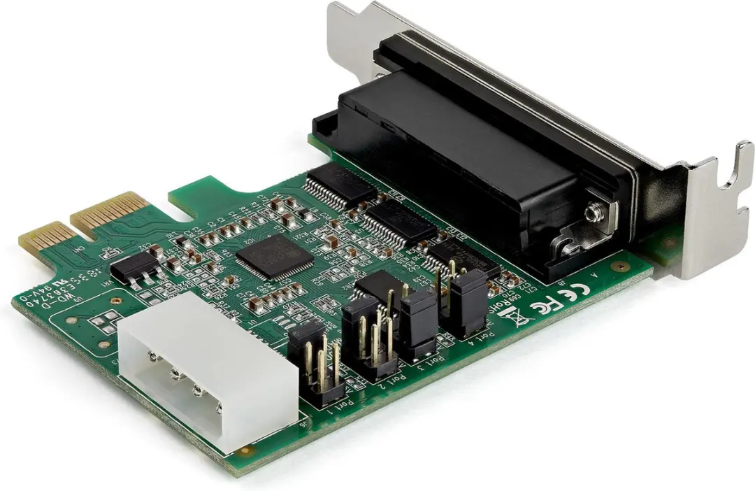 Startech PEX4S953LP PCI-kaart - Meerkleurig
