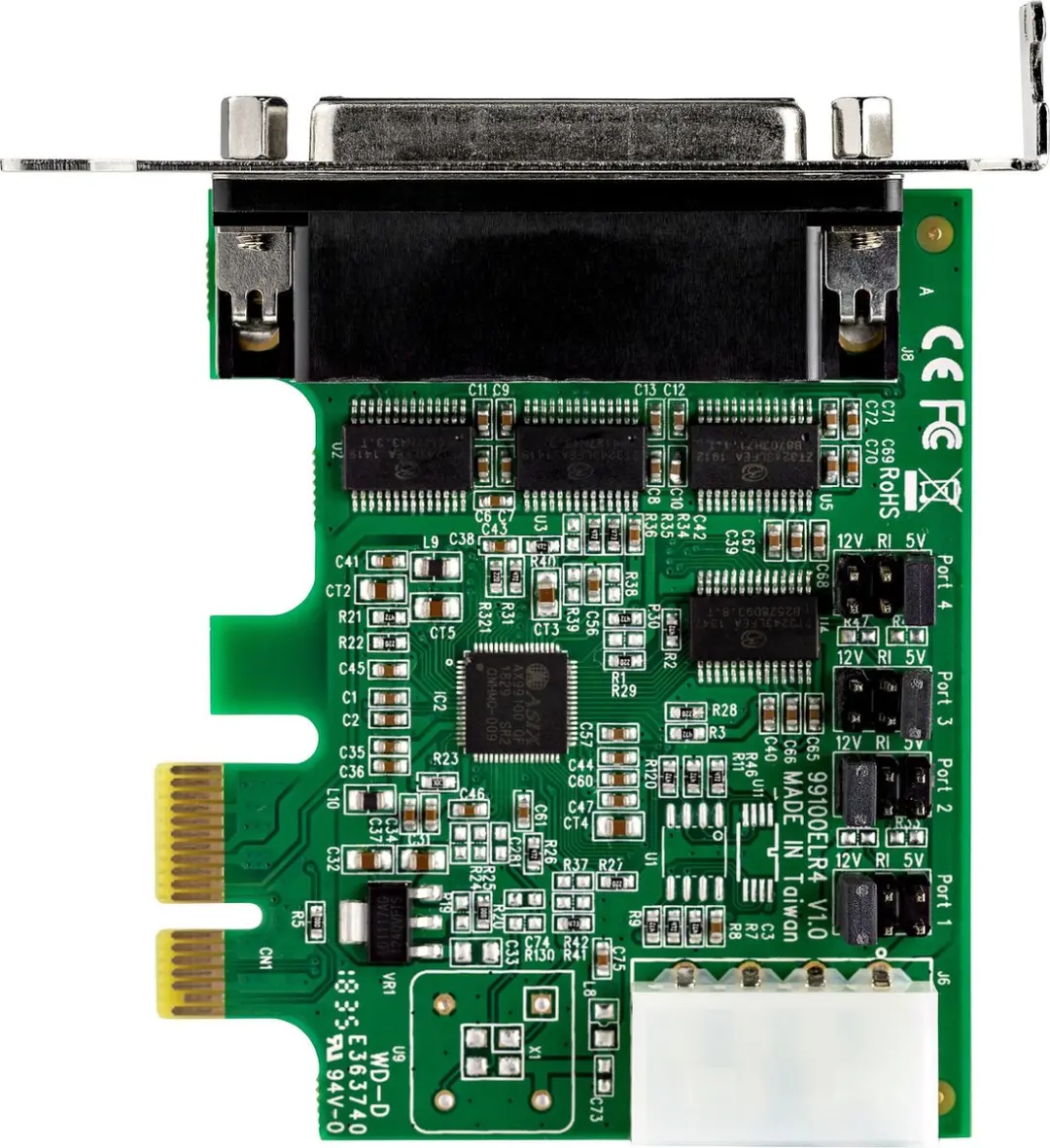 Startech PEX4S953LP PCI-kaart