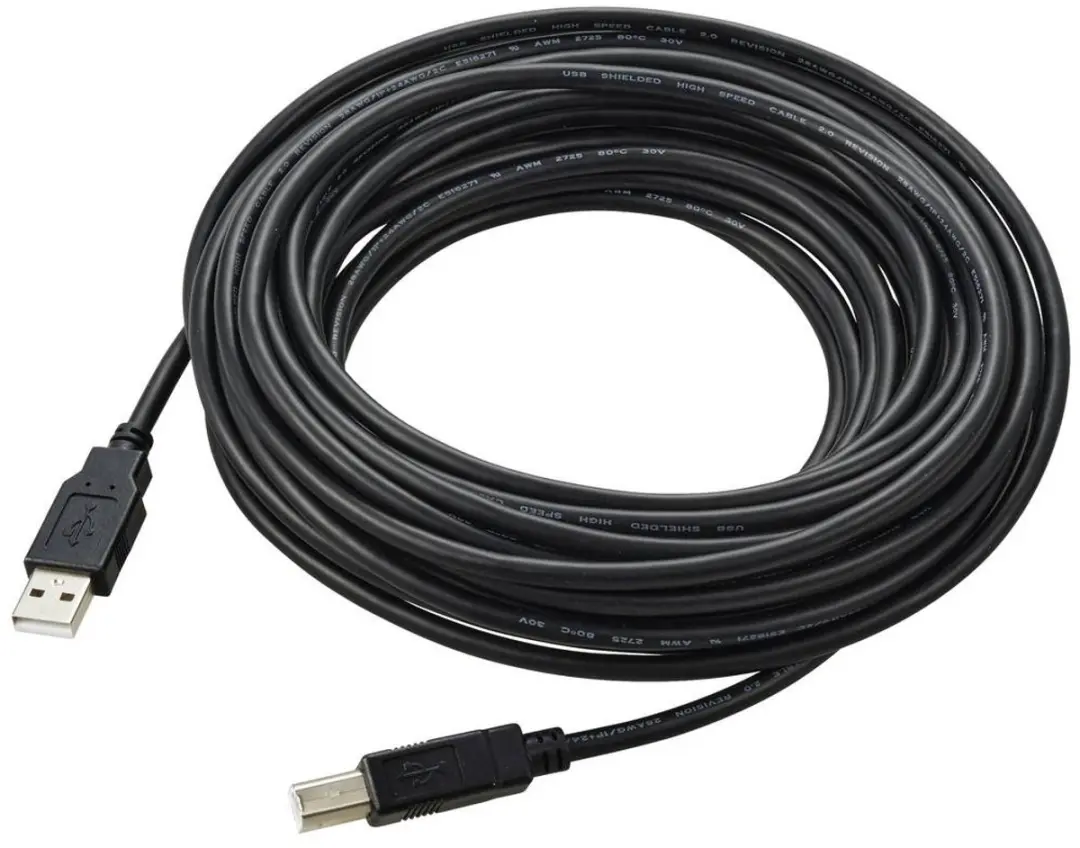 Renkforce RF-5770782 USB-kabel USB 2.0 10m - Zwart