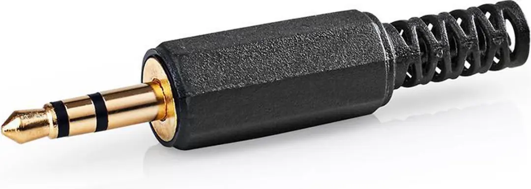Nedis 3,5mm Audioconnector CAVC22900BKG - Recht - 25 Stuks