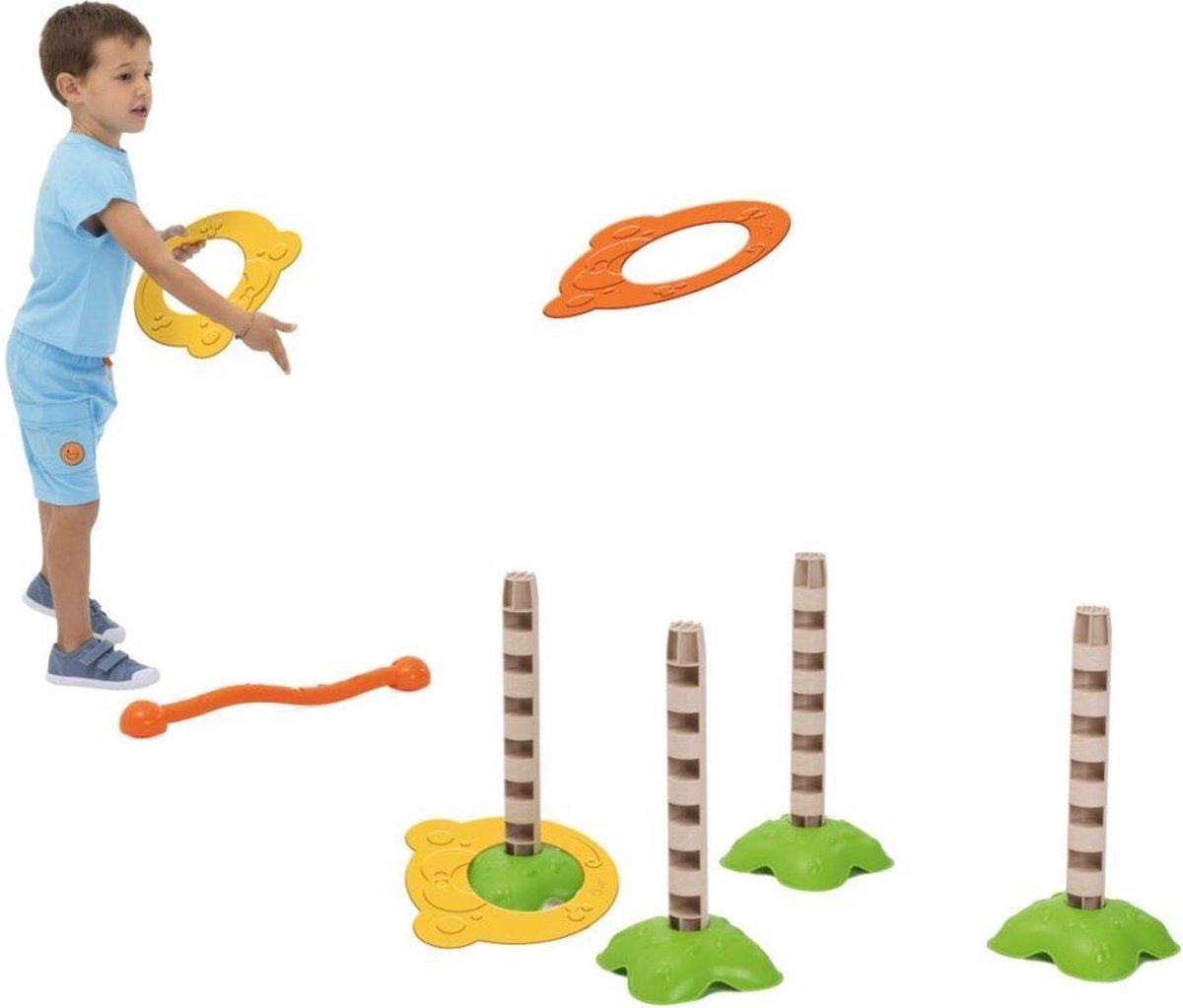 Chicco Fit&Fun - Gymnastic Set – Ontdek en Ontwikkel Motorische Vaardigheden van je Kind