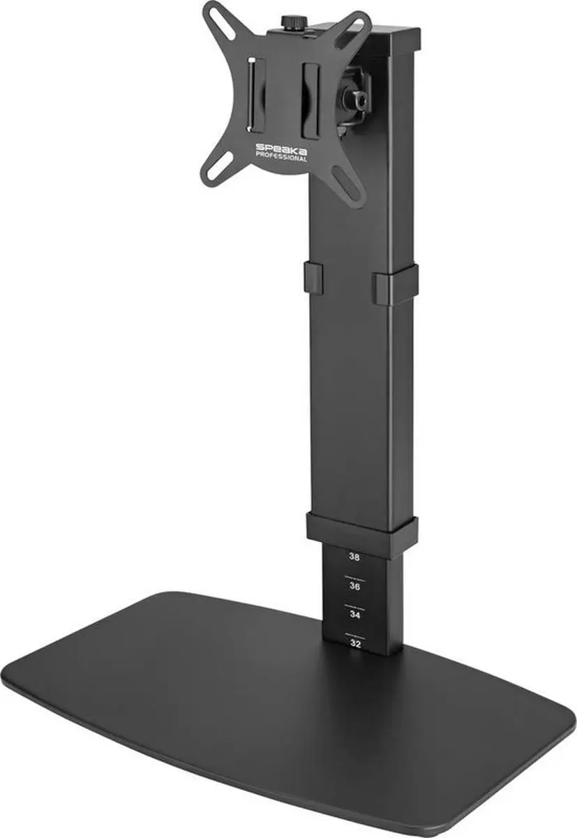 SpeaKa Professional SP-MM-930 Monitorbeugel 32 Inch - Gasdruktechniek - Zilver