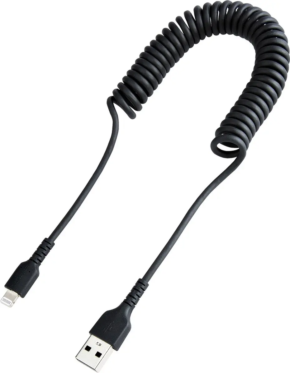 Startech USB naar Lightning Kabel 1m - MFi Gecertificeerd - Zwart - afbeelding 6 van 6