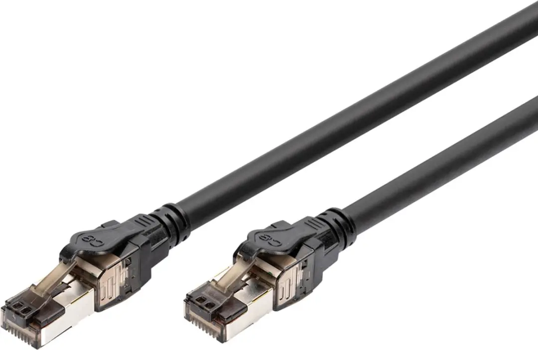 Digitus DK-1843-005 Netwerkkabel Cat8.1 S/FTP - 0,5m - Zwart