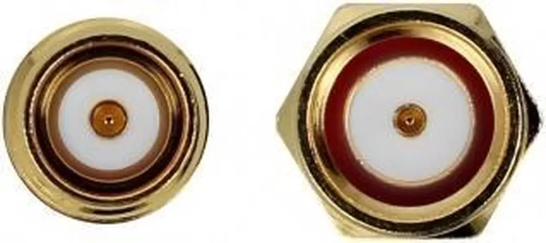 Delock RP-SMA naar SMA Adapter - 50 Ohm 10 GHz - Goud