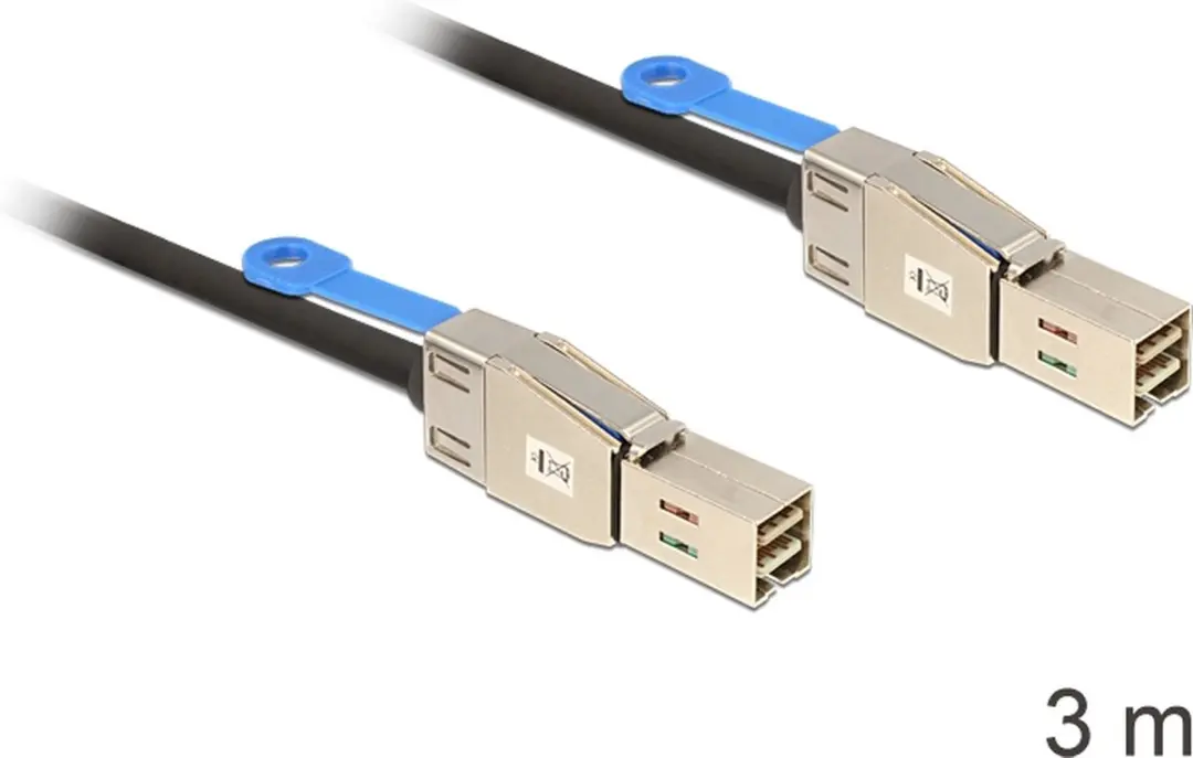 Delock DLCK-83396 Mini-SAS HD Kabel 3m