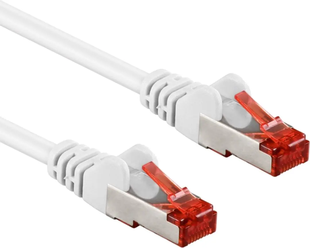 Goobay 111182 Cat 6 UTP-kabel RJ45 50cm - Wit