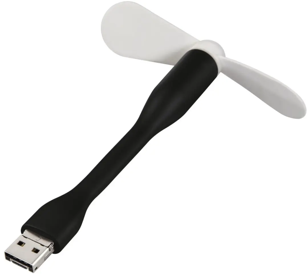 Hama USB-mini-ventilator met 2in1 stekker