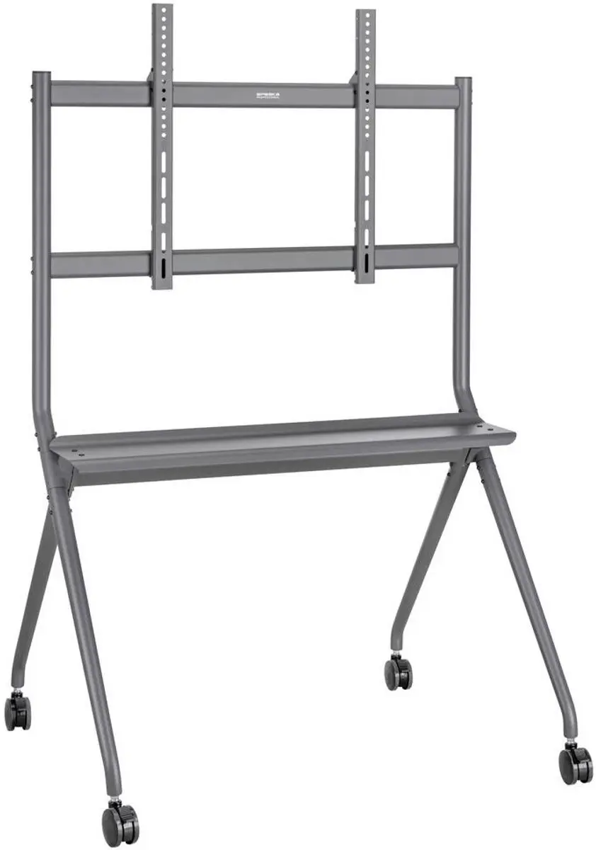 SpeaKa Professional SP-TVC-1100 TV-wagen - 86" - In hoogte verstelbaar - Metallic-grijs
